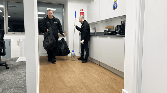 our cleaning teams