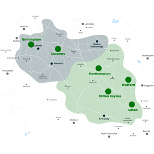 Areas We Cover